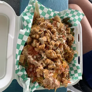 Chicken nachos