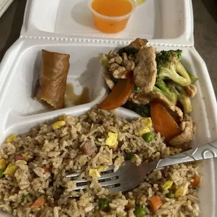 Chicken and broccoli (c1)