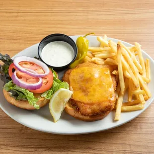 All Battered Cod Burger