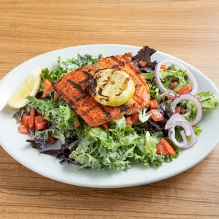 Blackened Salmon Salad