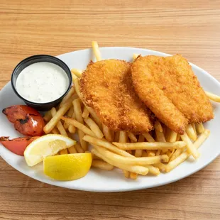 Ale Battered Alaskan Cod &amp; Chips