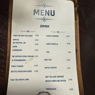 Menu Jan 2024