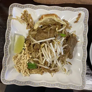 Beef Pad Thai