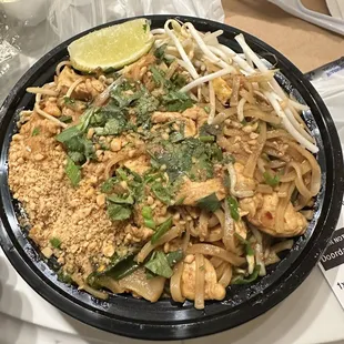 Pad Thai - protein selection: chicken