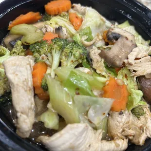 Mixed veggie stir fry