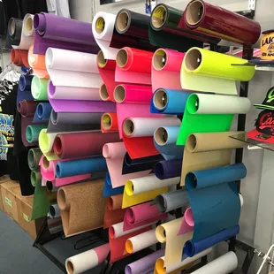 Lots of colors to choose from