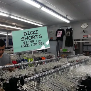 $23.99 for Dicki shorts.