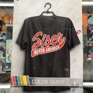 We sell heat transfer vinyl