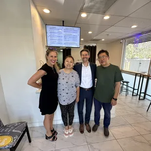 Mayor Matt Mayan visited our store! It was a great pleasure!