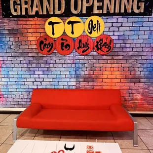 Cute photobooth, with props ready for pictures