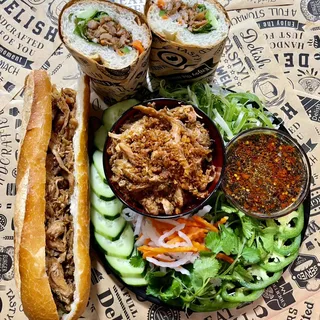 2. Shredded Chicken Sandwich