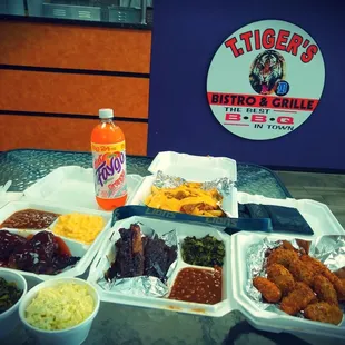 New location in BP corner of Gibraltar and Jefferson Wonderful has 2 tables for dining inside