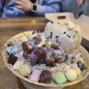 Coffee bingsoo.