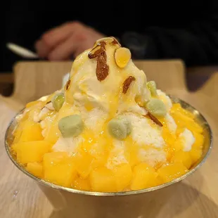 Mango ice