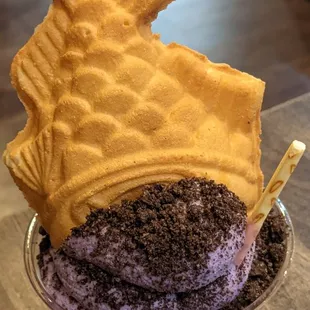 Ube Soft Serve