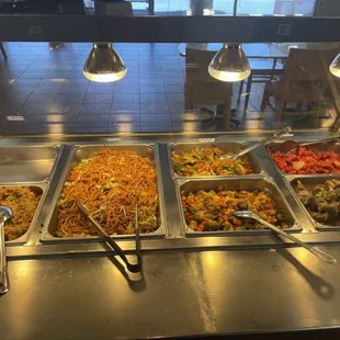 We have the best chow mien  Kong Pao chicken,  back Ben pork rib