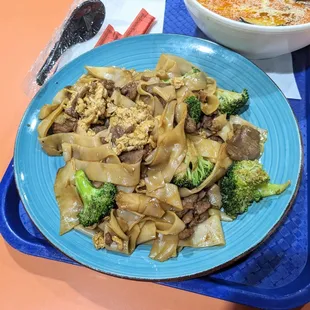 Pad see ew with beef.