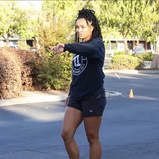 SAQ coach Ashante Horsley
