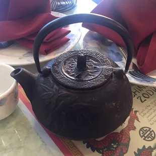Hot Tea!  A must have for Chinese food