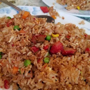 Pork fried rice