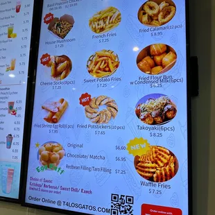 ramen and noodles, menu