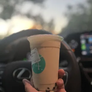 Brown sugar milk tea