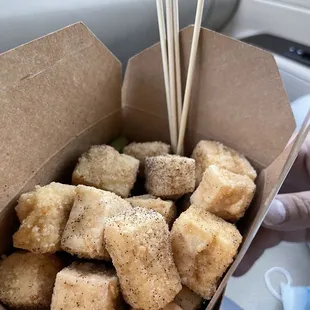 Fried tofu