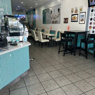 More seating