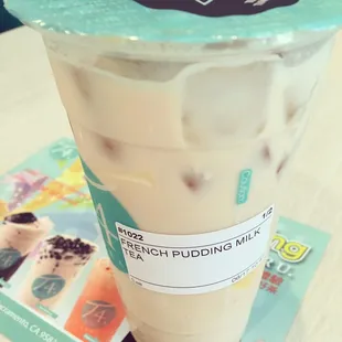 French Pudding Milk Tea