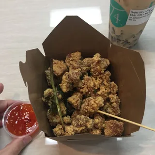 Milk Tea with Coffee Jelly