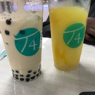 Sweet Mango Milk Tea