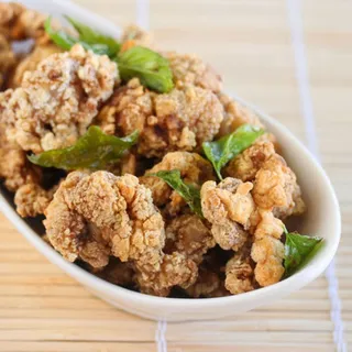 Basil Popcorn Chicken