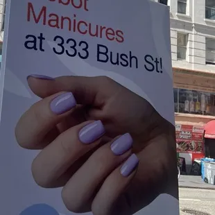 Across the street from the International Food Court entrance