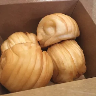 Fried Flour Bun with Condensed Milk