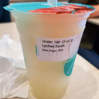 Lemon Slush with Aloe