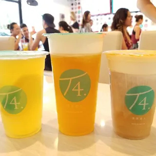Mango Royal Tea with Cream