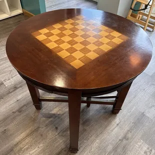 Checkerboard table
