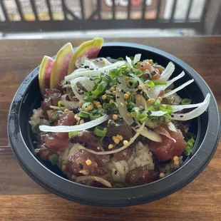 Hawaiian poke bowl