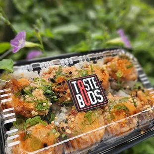 Korean Ahi Taegu Roll