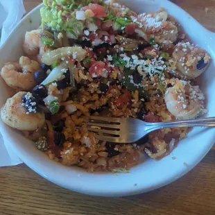 Shrimp bowl