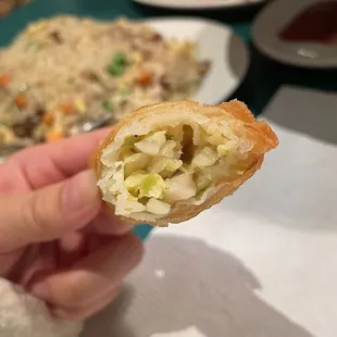 Egg roll on the house!