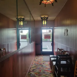 Entrance walk way