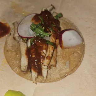 Chicken taco