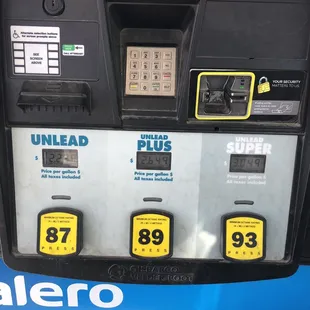 93 Octane available