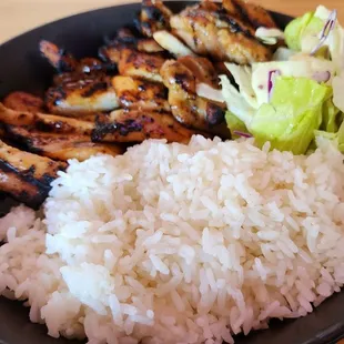 House Chicken w/ steamed rice &amp; salad (5/20/23)