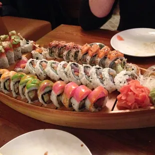 Good size pieces, and 10 pieces per roll!