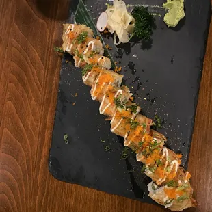 Heavenly Roll- the coconut shrimp is delicious!