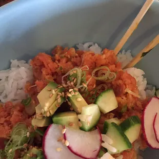 Crunchy Tuna Bowl