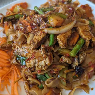 a plate of food