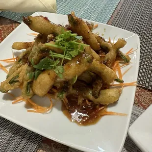 Jack and The Beanstalk - fried green beans Very good
